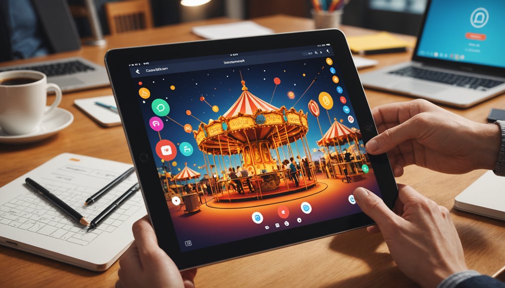 engaging educational carousel content