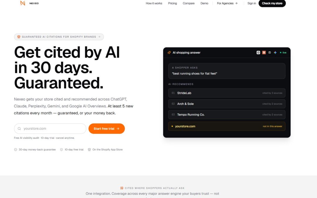 Nexeo Review: Pricing, Features, and Does the AI Citation Guarantee Actually Work? (2026)